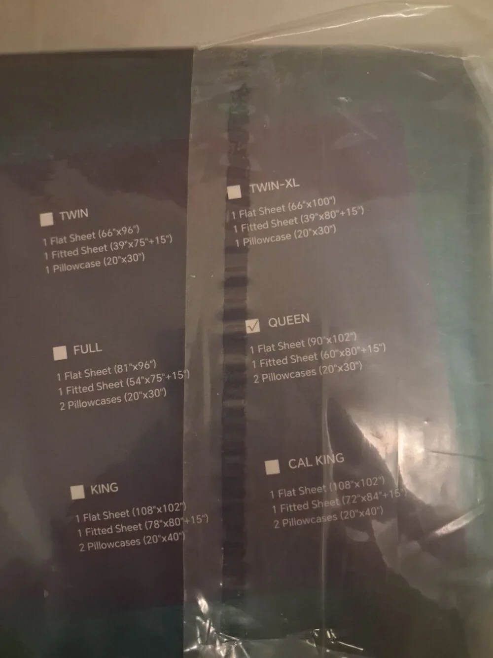 BEDELITE Satin Sheet Set Queen Teal 4-Piece 100% Polyester NWT
